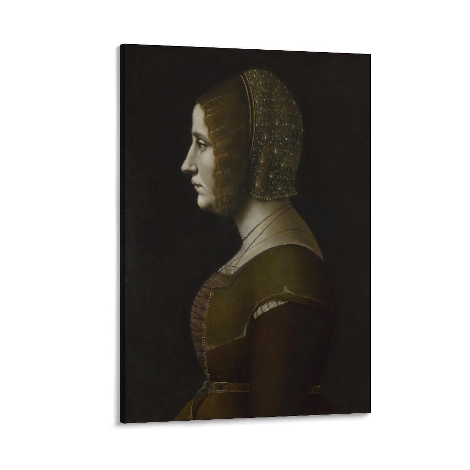 Amazon.co.jp: Leonardo Da Vinci レオナルド・ダ・ヴィンチ「横顔の